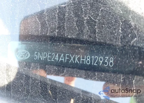 2019 Hyundai Sonata Se from USA, damaged, VIN 5NPE24AFXKH812938